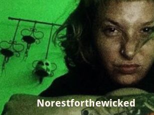 Norestforthewicked