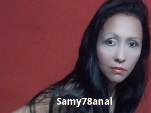 Samy78anal