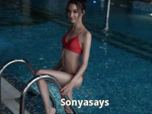 Sonyasays