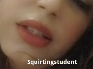 Squirtingstudent